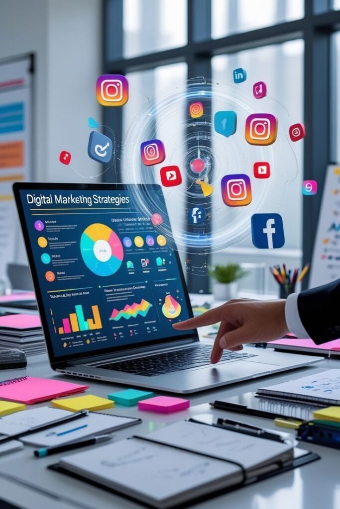 Digital marketing services Dubai strategy for SEO, social media and paid advertising