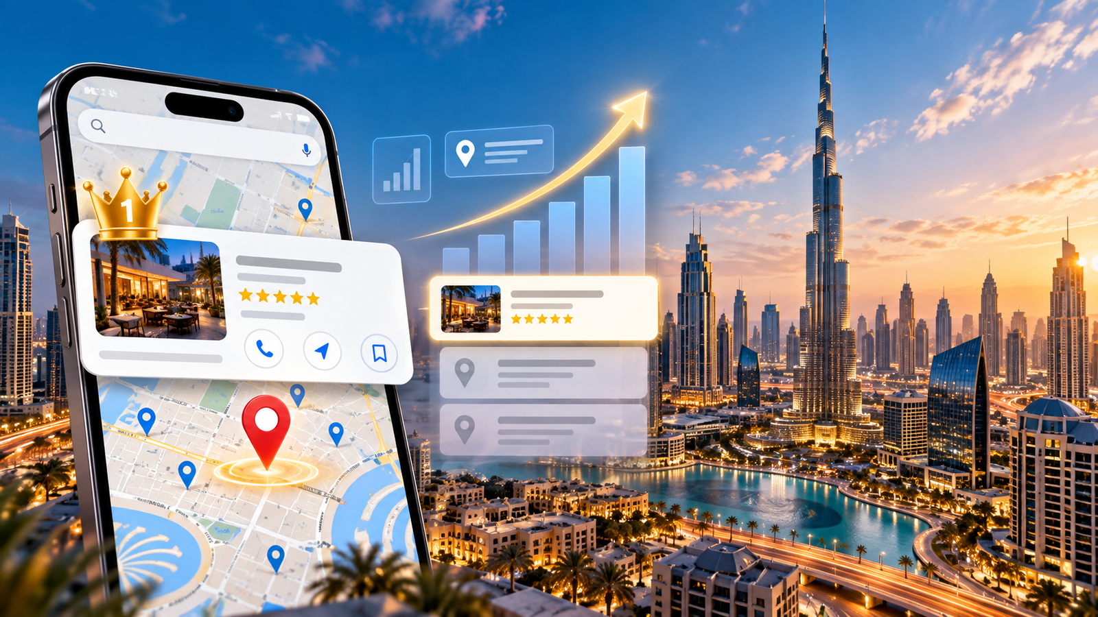 How to rank on Google Maps in Dubai