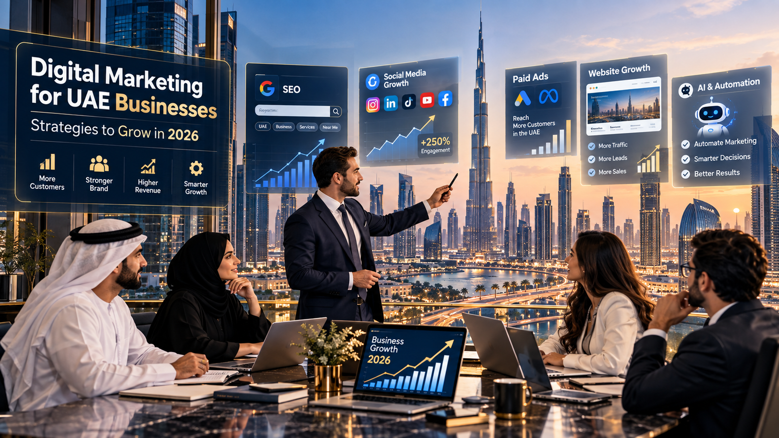 Digital marketing for UAE businesses