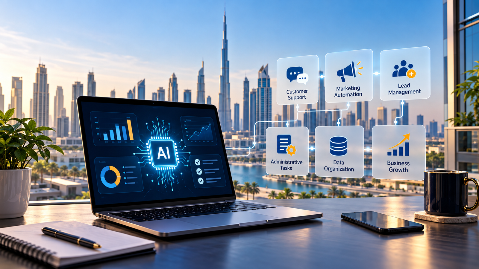 AI automation for small businesses in the UAE