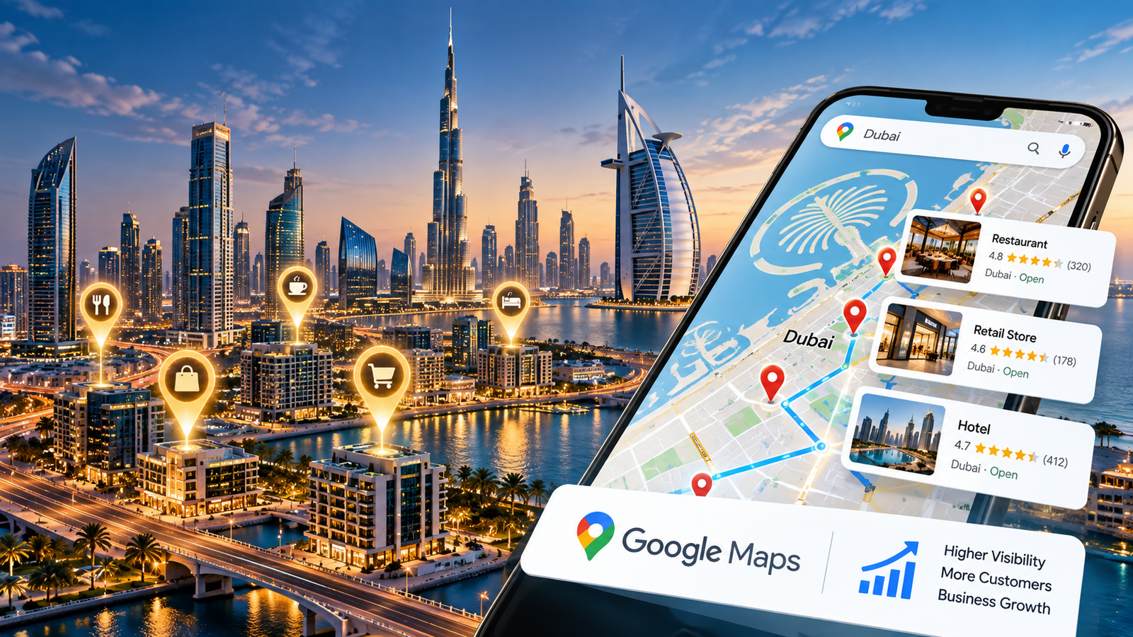 local SEO Dubai for Google Maps rankings