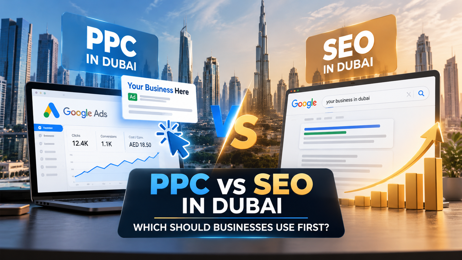 - PPC vs SEO in Dubai for UAE businesses
